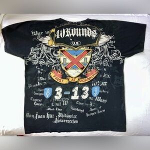 APPRIME Courage For All  Mens XL black 3-13 First At Vicksburg T-Shirt
